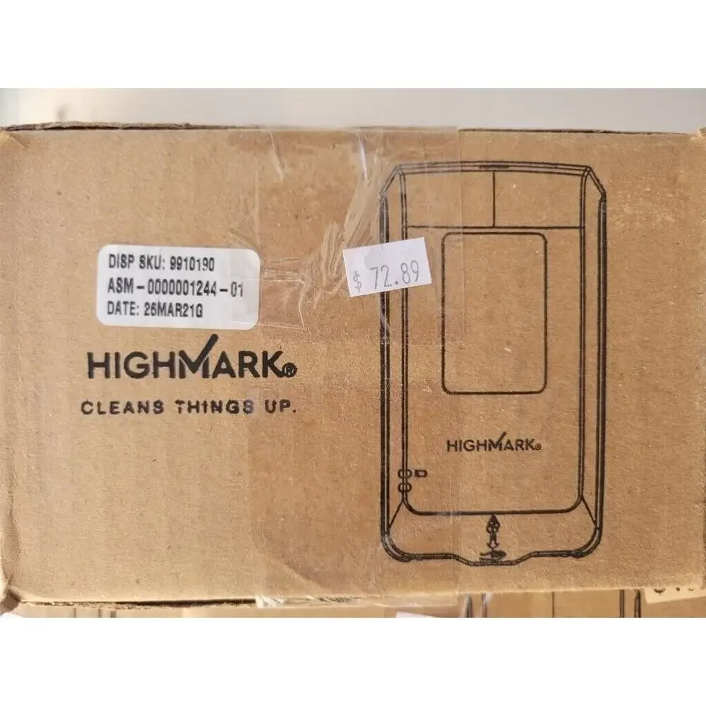 Highmark Automated Soap & Sanitizer‎ Dispenser, Black #9910190